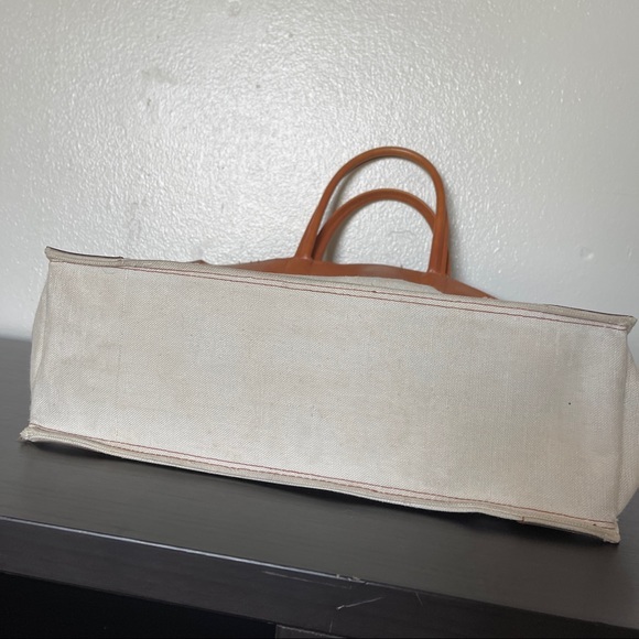 Emilio Pucci Vintage Book Bag Canvas Tote - Picture 8 of 9